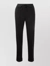 P.a.r.o.s.h Wool Blend Drawstring Trousers With Cuffed Hems