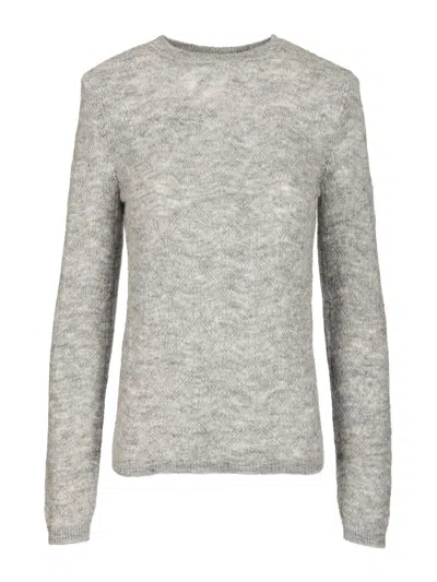 P.a.r.o.s.h Geometric-pattern Sweater In Gray