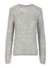P.a.r.o.s.h Wool Blend Sweater In Gray
