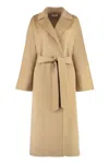 P.a.r.o.s.h Parosh Wool Coat In Beige
