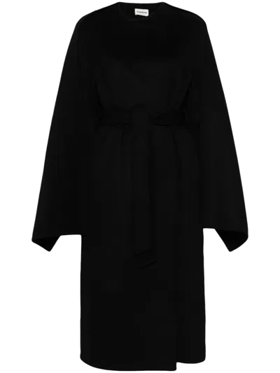 P.a.r.o.s.h Wool Coat In Black