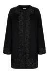 P.a.r.o.s.h Parosh Wool Coat In Black