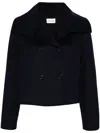 P.a.r.o.s.h Wool Coat In Blue