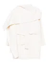 P.a.r.o.s.h Wool Coat In Multi