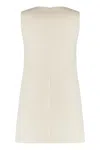 P.a.r.o.s.h Parosh Wool Dress In Neutral