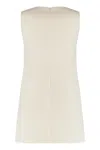 P.a.r.o.s.h Parosh Wool Dress In Neutral