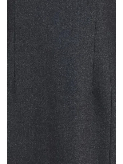 P.a.r.o.s.h . Wool Fleece Gabardine Dress In Animal Print