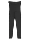 P.a.r.o.s.h Wool Leggings In Black