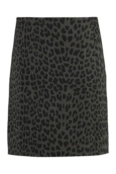 P.a.r.o.s.h . Wool Mini Skirt