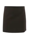 P.a.r.o.s.h High-waisted Knee Length And Midi Skirts In Black