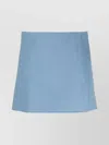 P.a.r.o.s.h Wool Mini Skirt With Side Seam Detail