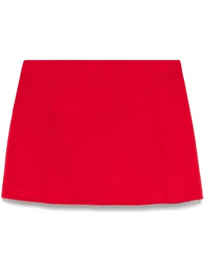 P.A.R.O.S.H WOOL MINISKIRT