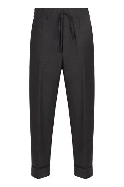 P.a.r.o.s.h . Wool Pants In Gray