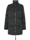 P.a.r.o.s.h Wool Puffer Coat In Grey