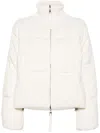 P.a.r.o.s.h Wool Puffer Jacket In White