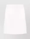 P.a.r.o.s.h Wool Skirt Above-knee Front Slit High Waist
