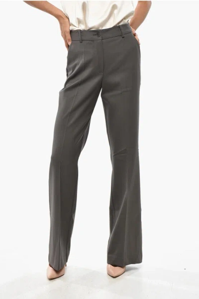 P.a.r.o.s.h Wool Stretch Liliuxy Pants In Black