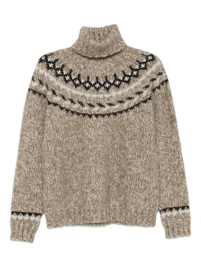 P.A.R.O.S.H WOOL TURTLE-NECK JUMPER