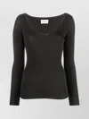 P.a.r.o.s.h V-neck Ribbed Wool Jumper