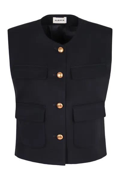 P.A.R.O.S.H PAROSH WOOL VEST