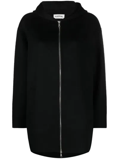 P.A.R.O.S.H P.A.R.O.S.H. ZIP-UP HOODED WOOL JACKET