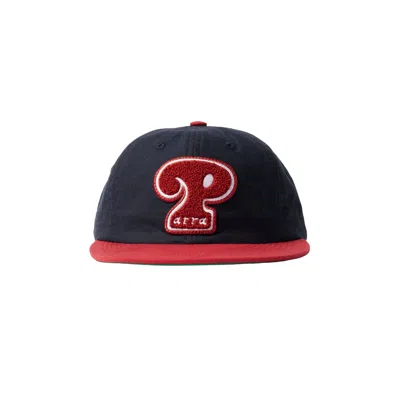 Pre-owned Parra Ball Sports 6 Panel Hat 'blue' | Men's Size Onesize