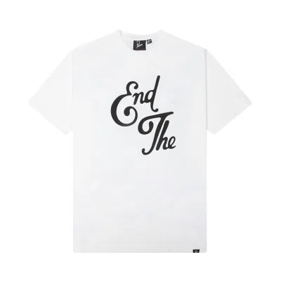 Pre-owned Parra End The Loungechair T-shirt 'white' | Men's Size M