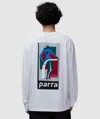Parra Lowering The Bar T-shirt In White