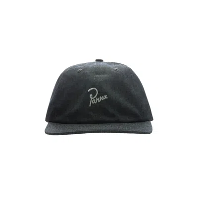 Pre-owned Parra Signature 6 Panel Hat 'black' | Men's Size Onesize