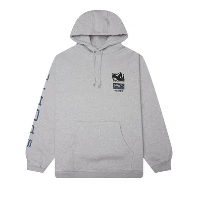 Pre-owned Parra Sporte Hooded Sweatshirt 'heather Grey' | Men's Size S In Gray