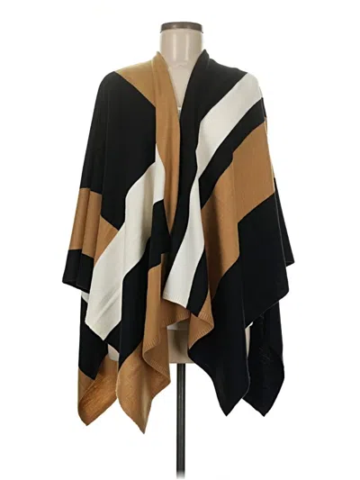 Pre-owned Parrish La Poncho In Brown