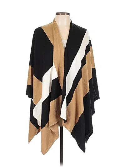 Pre-owned Parrish La Poncho In Brown