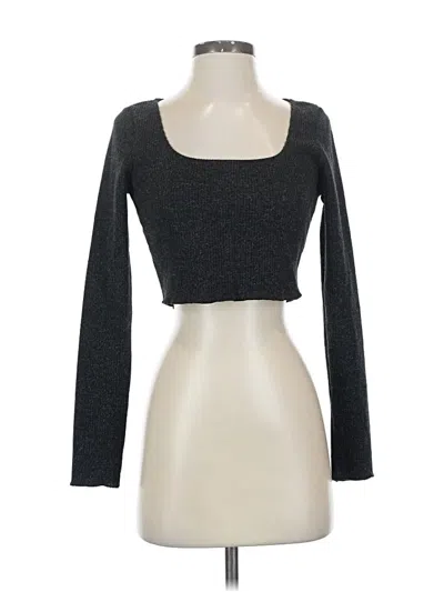 Pre-owned Parrllel Lines Cardigan Sweater In Gray