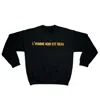 Parron Allen Black L'homme Noir Est Beau Sweatshirt In Black