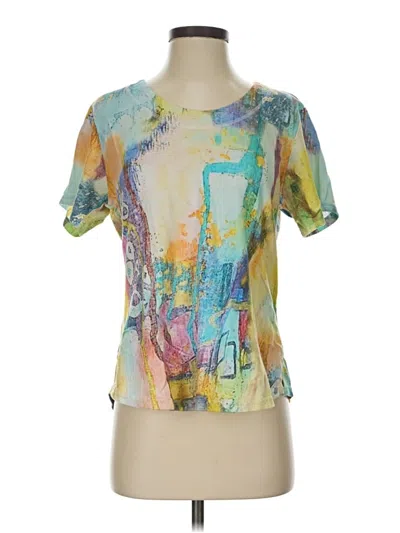 Pre-owned Parsley & Sage Active T-shirt In Yellow