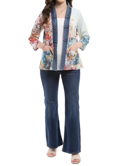Parsley & Sage Alina Jacket In Multi