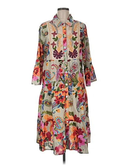 Pre-owned Parsley & Sage Casual Dress In Gray
