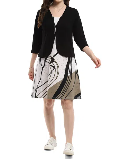Parsley & Sage Frida Shrug In Black