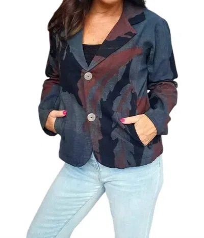 Parsley & Sage Hadley Jacket In Charcoal