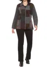 Parsley & Sage Inez Reversible Jacket In Grey In Grey