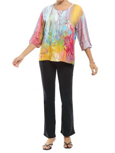 Parsley & Sage Lavender Top In Multi
