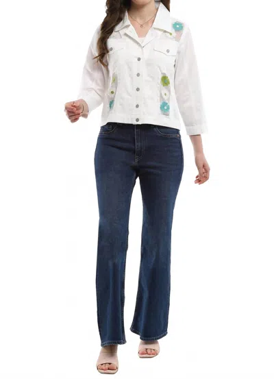Parsley & Sage Rachel Jacket In White
