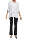 Parsley & Sage Shawn Jacket In White In White