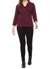 Parsley & Sage Viola Top In Purple In Purple