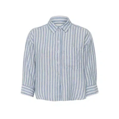 Part Two Enava Shirt Blue Stripe