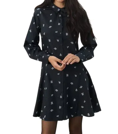 Part Two Esilya Dress In Dark In Blue