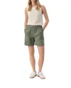 Part Two Gerd Shorts In Agave Green In Multi