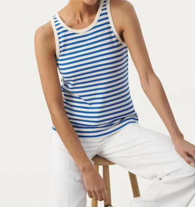 Part Two Grecia Top In Nebulas Blue Stripe In Multi