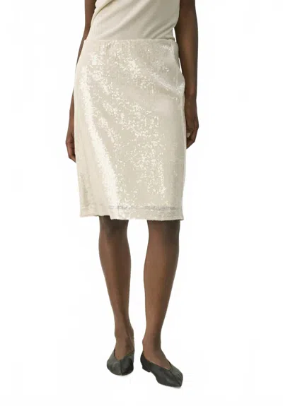 Part Two Loreley Skirt In French Oak In Gold