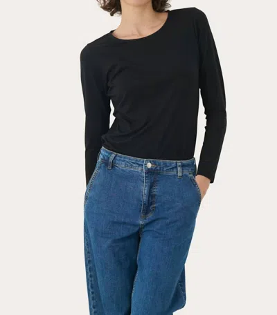 Part Two Nemajas Long Sleeve Tee In Black